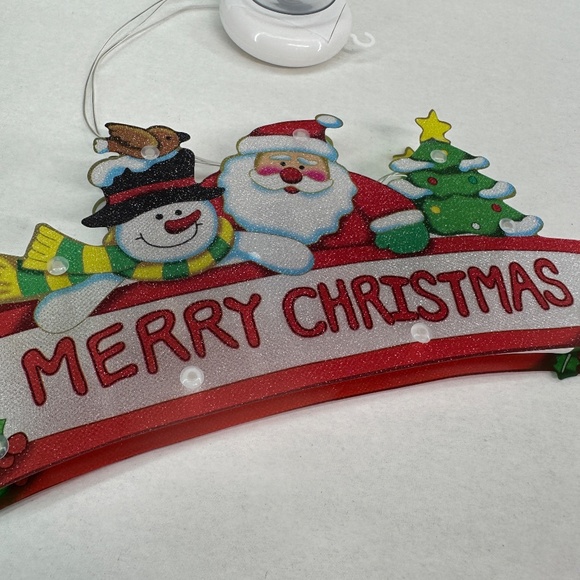 Brightown 2 PCS Lighted Christmas Window Silhouette Decoration Battery Operated - Picture 3 of 10